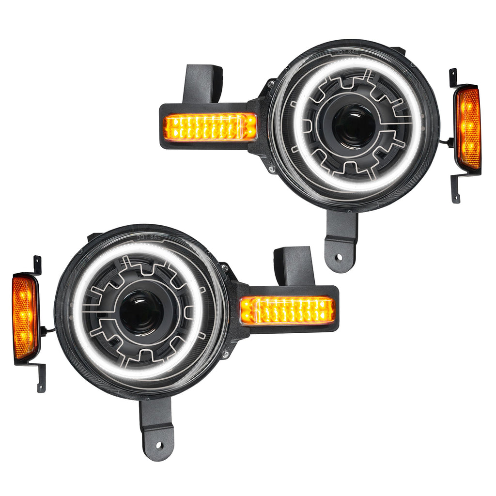 ORACLE LIGHTING OCULUS™ BI-LED PROJECTOR HEADLIGHTS FOR 2021+ FORD BRONCO - HEATED LENS