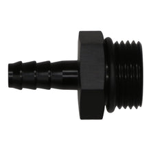 Load image into Gallery viewer, DeatschWerks 10AN ORB to 5/16 Triple Barb Fitting - Matte Black