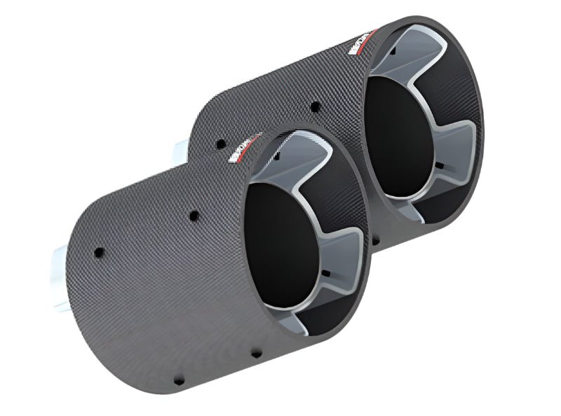 Borla 2018 Grand Cherokee Trackhawk 6.2L V8 AT AWD 4DR 3in Carbon Fiber Tip Kit - Black Ops Auto Works