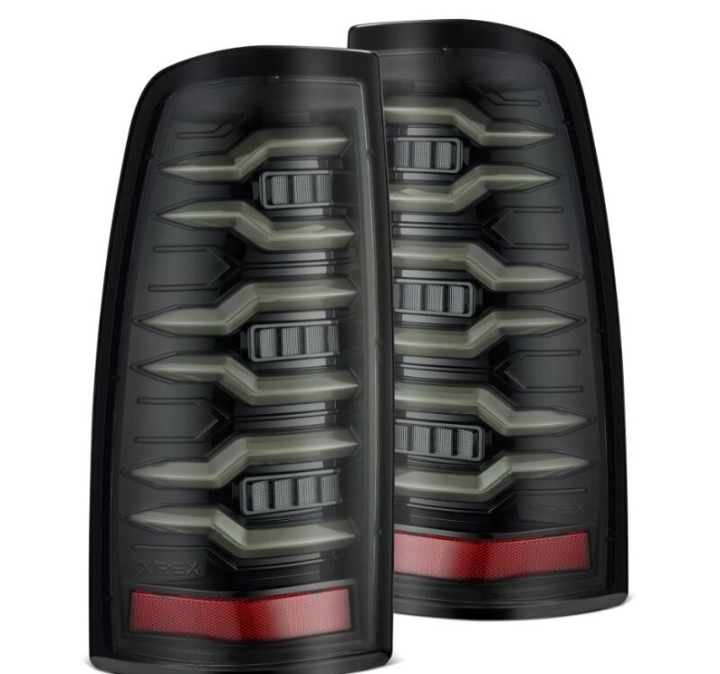 99-06 Chevrolet Silverado/99-06 GMC Sierra LUXX-Series LED Tail Lights Alpha-Black
