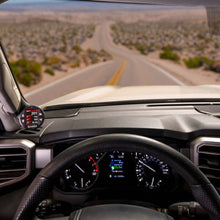 Load image into Gallery viewer, Banks Tundra iDash Stealth single-gauge A-pillar pod – installed perspective