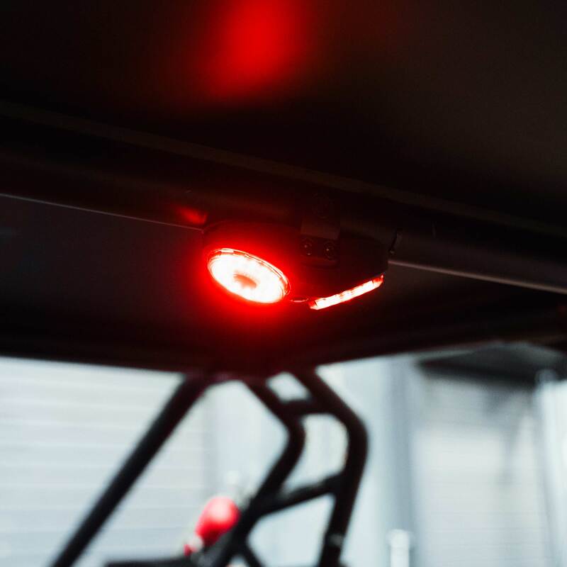 KC HiLiTES Dual Cyclone Dome Light Mount for Roll Cages - lifestyle view