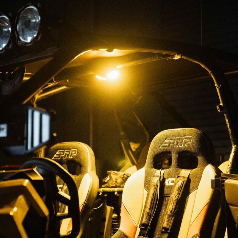 KC HiLiTES Dual Cyclone Dome Light Mount for Roll Cages - lifestyle view