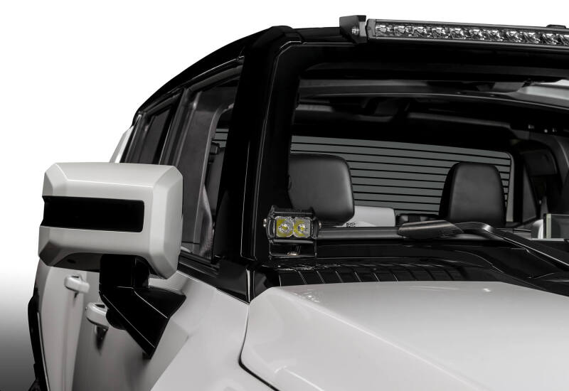 Hummer EV A-Pillar Light Brackets Oracle 6922-504 - lifestyle view