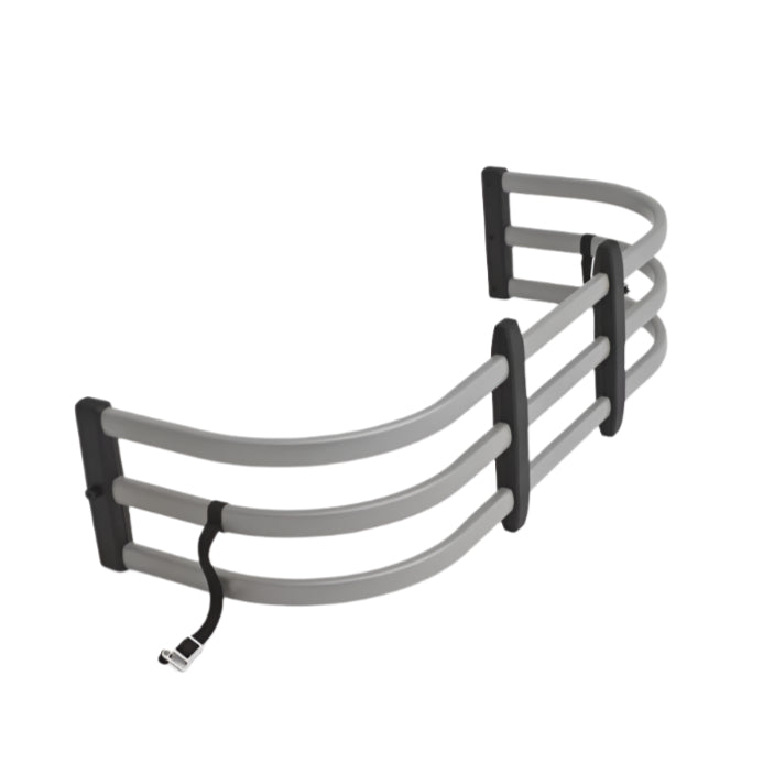 AMP Research BedXTender HD Max Silver for 2019-2024 Silverado/Sierra - Primary