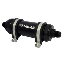 Load image into Gallery viewer, Fuelab 828 -10AN 100 Micron In-Line Fuel Filter Black