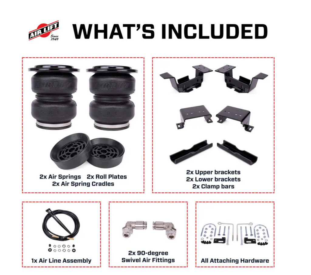 Air Lift LoadLifter 5000 Ultimate Air Spring 2024-2025 Chevy Silverado