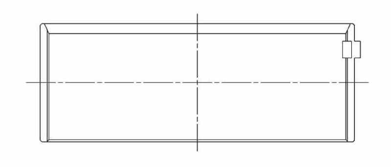 Technical Drawing ACL Chevrolet V8 305-350-400 Race Series Con Rod Bearing Set