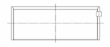 Load image into Gallery viewer, Technical Drawing ACL Chevrolet V8 305-350-400 Race Series Con Rod Bearing Set
