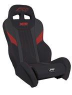 The PRP Polaris RZR XCR Suspension Seat in Black & Red
