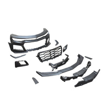 Load image into Gallery viewer, 2016-2018 Chevy Camaro ZL1 1LE Track Package Front Bumper Conversion 11pcs Flat BLK - Black Ops Auto Works
