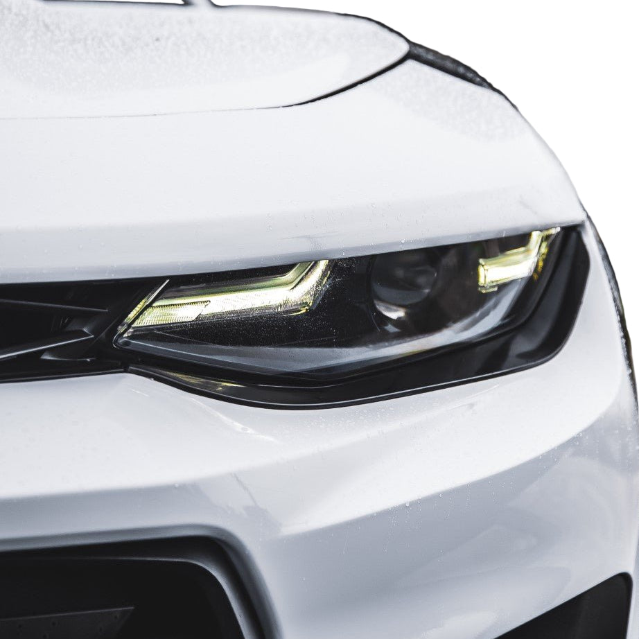 2019-2025 Chevy Camaro ZL1 1LE Track Package Front Bumper Conversion 9pcs Flat BLK Non RS Headlights - Black Ops Auto Works