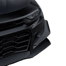 Load image into Gallery viewer, 2019-2025 Chevy Camaro ZL1 1LE Track Package Front Bumper Conversion 13pcs Flat BLK w/RS Headlights - Black Ops Auto Works