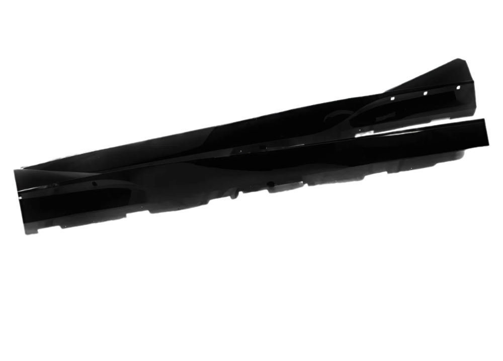 Auto Addict 2010-2015 Chevy Camaro Evo Style Gloss Black Side Skirt Rockers