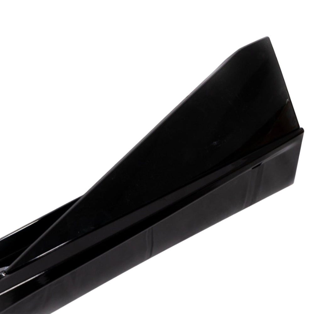 2010-2015 Chevy Camaro Evo Style Gloss Black Side Skirt Rockers - Black Ops Auto Works