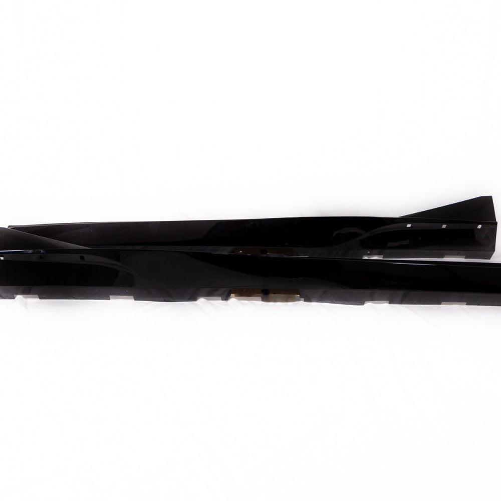 2010-2015 Chevy Camaro Evo Style Gloss Black Side Skirt Rockers - Black Ops Auto Works