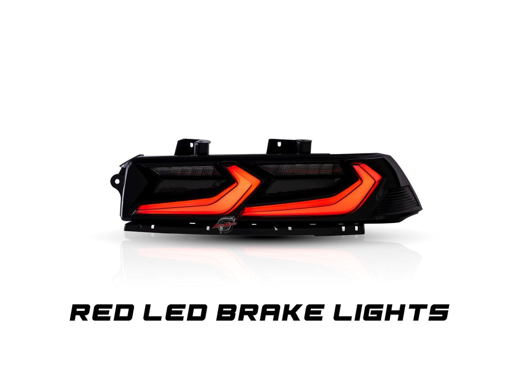 2014-2015 Chevy Camaro Umbra LED Taillights Gloss BLK/ Smoke Lens - Black Ops Auto Works