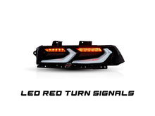 Load image into Gallery viewer, 2014-2015 Chevy Camaro Umbra LED Taillights Gloss BLK/ Smoke Lens - Black Ops Auto Works