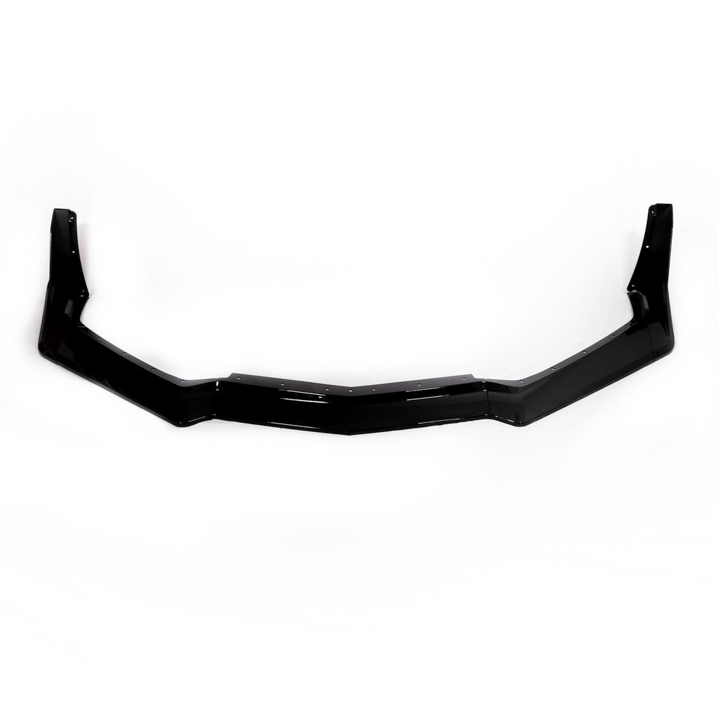 2020-2025 Corvette C8 Stingray Evo Style Front Lip Gloss Black-Lips & Splitters-Auto Addict-