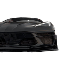 Load image into Gallery viewer, 2020-2025 Corvette C8 Stingray Evo Style Front Lip Gloss Black-Lips &amp; Splitters-Ato Addict-