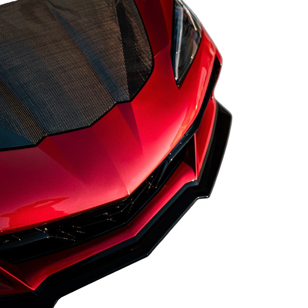 2020-2024 Corvette C8 Z06 Track Package 15pcs Full Conversion Bumper Kit - Black Ops Auto Works