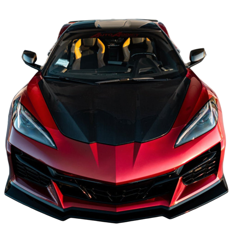 2020-2024 Corvette C8 Z06 Track Package 15pcs Full Conversion Bumper Kit - Black Ops Auto Works