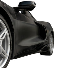 Load image into Gallery viewer, 2020-2024 Corvette C8 Stingray Evo Style Side Skirts Gloss Black Pair-Side Skirts-Auto Addict