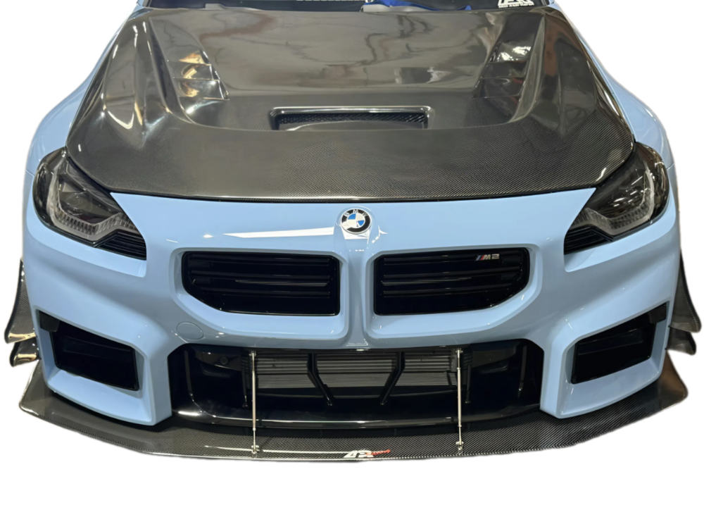 BMW G87 M2 Carbon Fiber Front Canards - APR AB-520224
