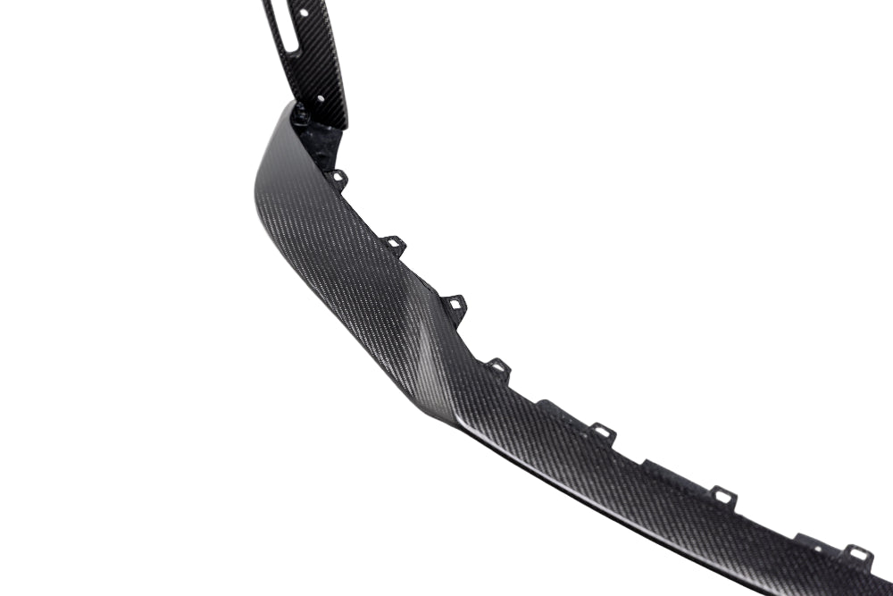 ANDAC-FL22CT5BW-ST-Anderson Composites 2022-2024 Cadillac CT5 Blackwing Type-OE Carbon Fiber Front Chin Spoiler