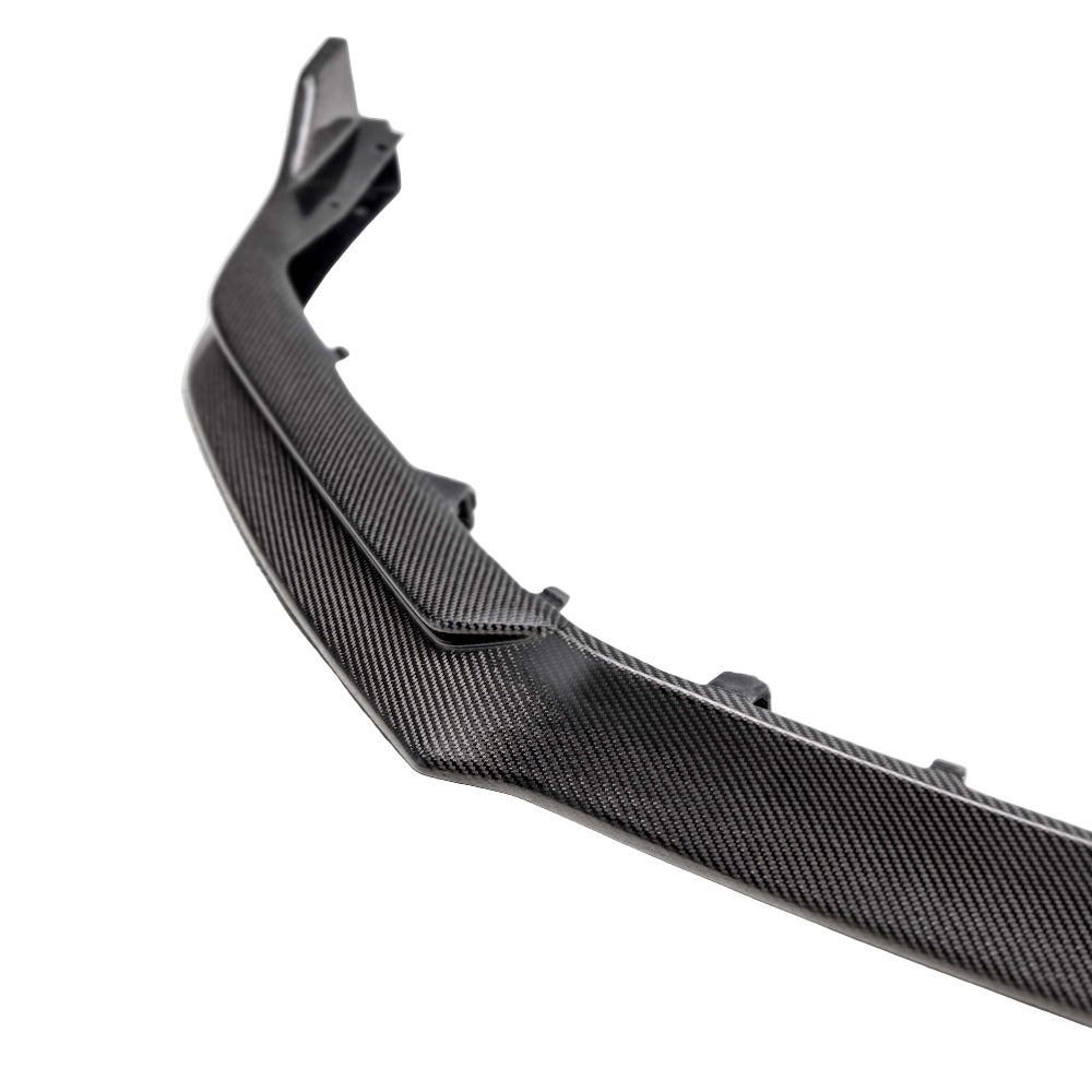 2024+ Mustang Dark Horse Carbon Fiber Front Splitter GT5 – Black
