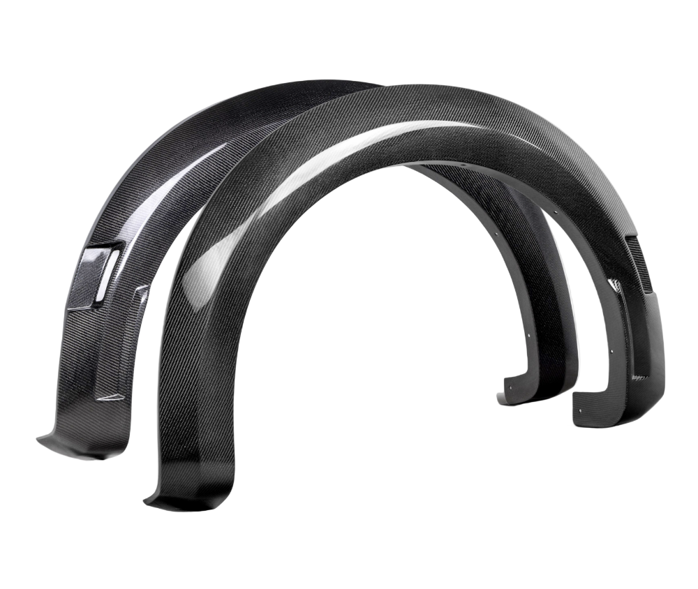 Anderson Composites Carbon Fiber Type-OE Rear Fender Flares 2021-2023 Ford F-150 Raptor & Raptor R