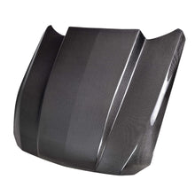 Load image into Gallery viewer, Type-CJ double-sided carbon fiber cowl hood for 2024 Ford Mustang