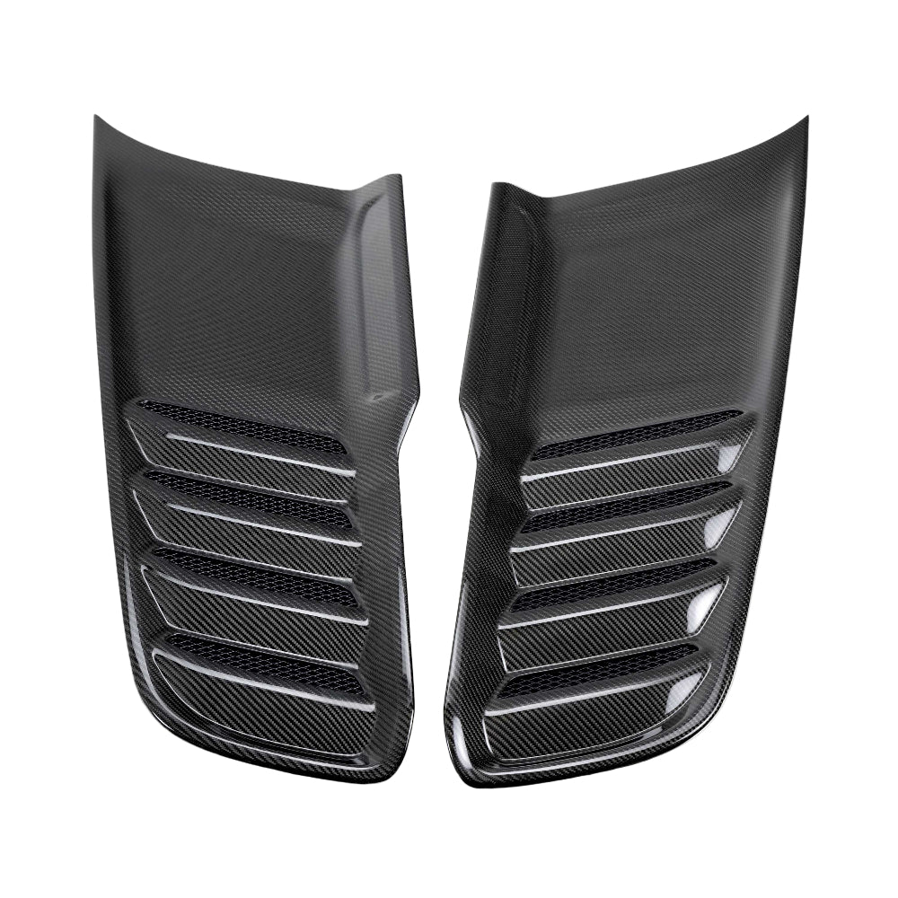 ANDAC-HV21DGTRX-Anderson Composites 2021-2024 Dodge RAM TRX Carbon Fiber Hood Vents Type OE