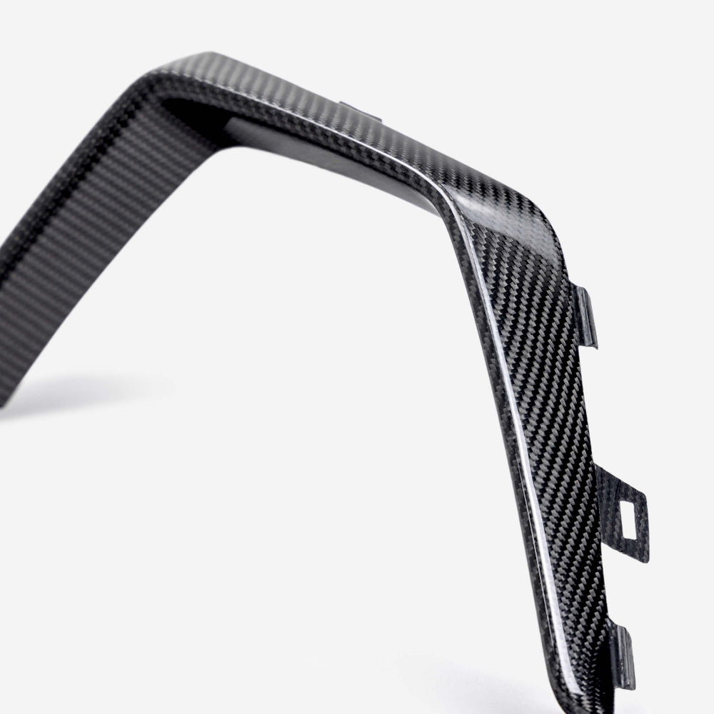 ANDAC-LT22CT5BW-Anderson Composites 2022-2024 Cadillac CT5 Black Wing Type-OE Carbon Fiber Lower Grille Bezel