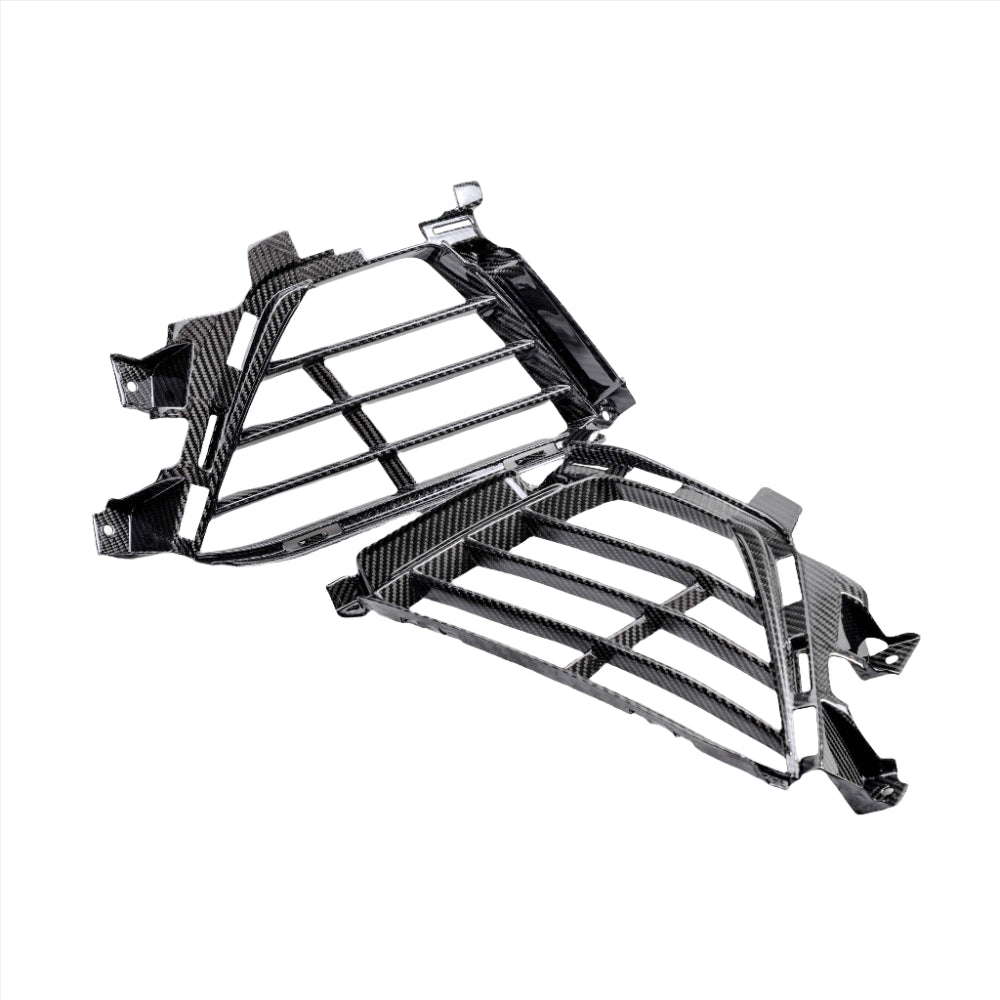ANDAC-LV22CT5BW-Anderson Composites 2022-2024 Cadillac CT5 Black Wing Type-OE Carbon Fiber Lower Grille