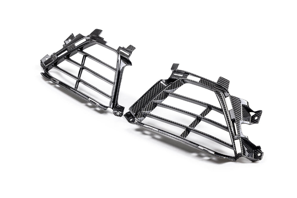 ANDAC-LV22CT5BW-Anderson Composites 2022-2024 Cadillac CT5 Black Wing Type-OE Carbon Fiber Lower Grille
