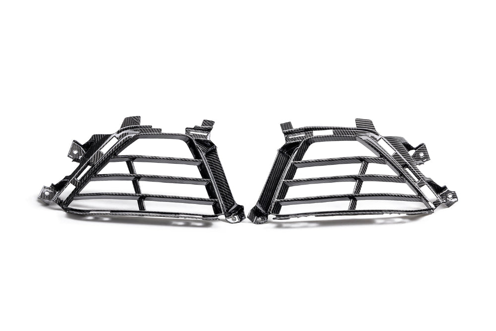 ANDAC-LV22CT5BW-Anderson Composites 2022-2024 Cadillac CT5 Black Wing Type-OE Carbon Fiber Lower Grille