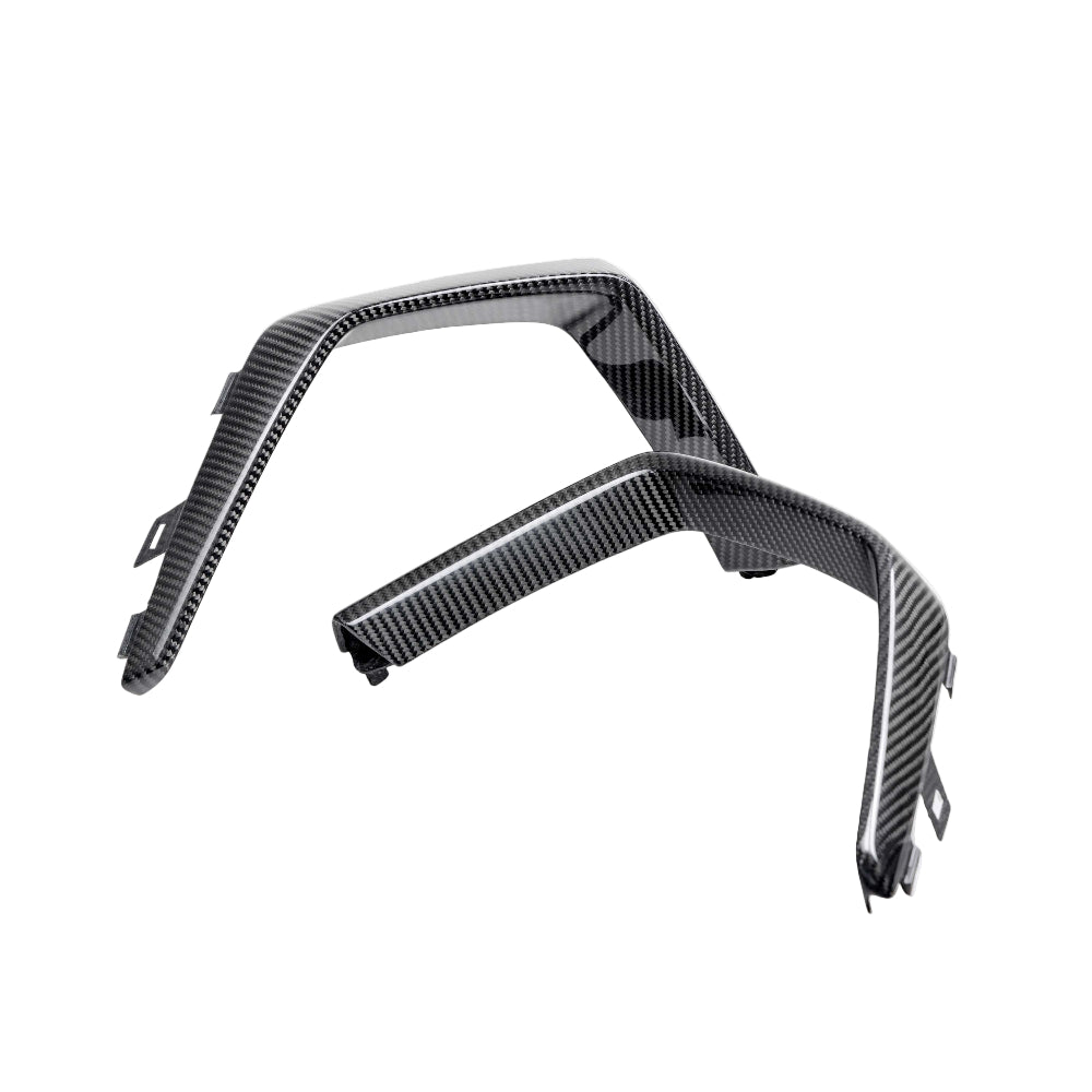 ANDAC-LT22CT5BW-Anderson Composites 2022-2024 Cadillac CT5 Black Wing Type-OE Carbon Fiber Lower Grille Bezel