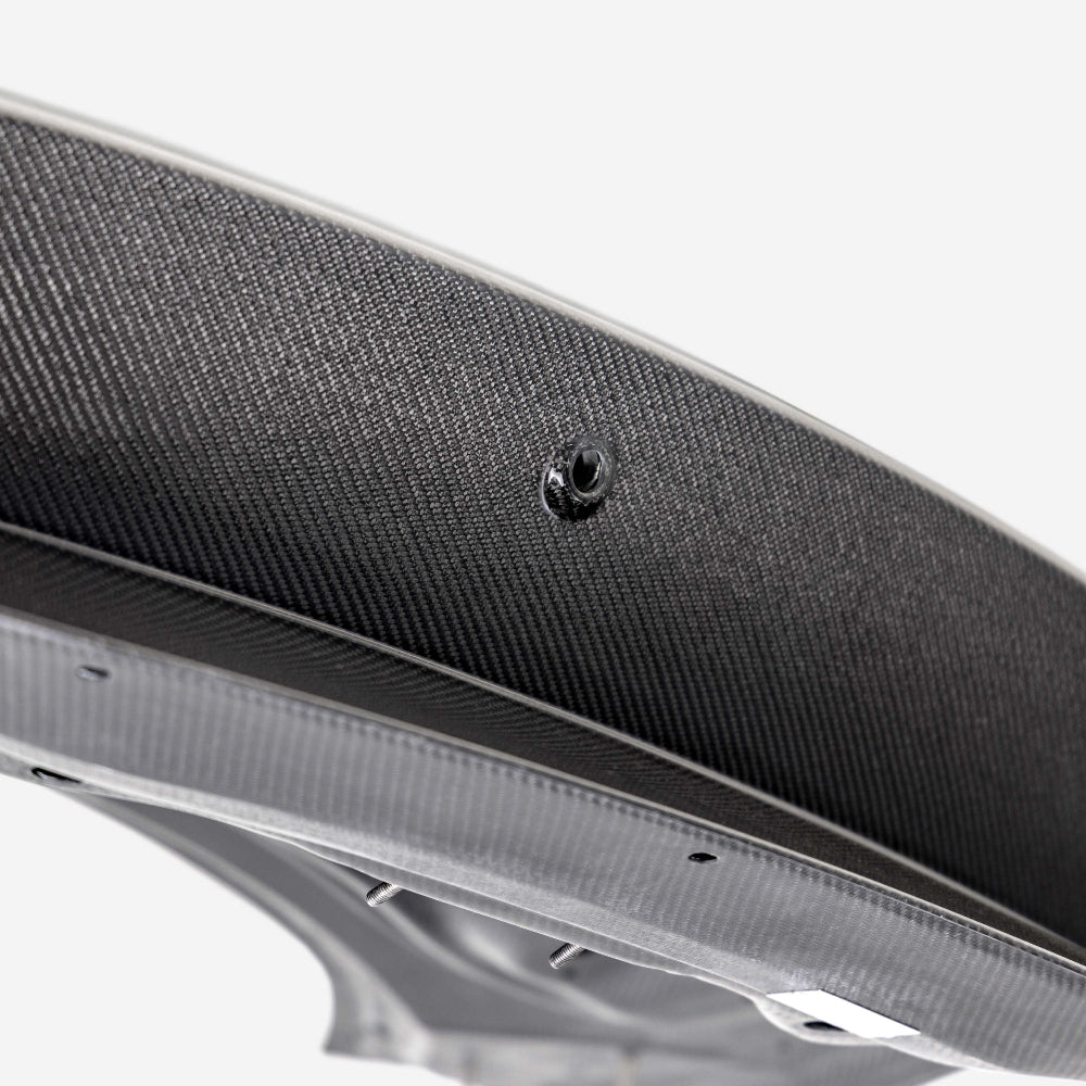 Anderson Composites Double sided carbon fiber 1-piece Trunk 2024 Ford Mustang w/ holes-Trunks-Anderson Composites