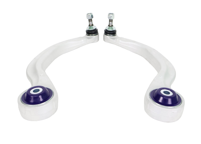 SuperPro Tesla Model 3 Front Radius Arm/Rearward Lower Control Arm Set for Your Tesla