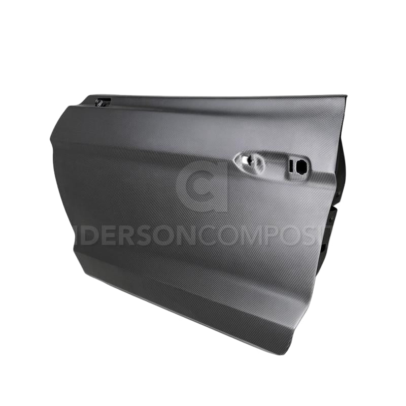 ANDAC-DD15FDMU-DRY-Anderson Composites 2015-2023 Ford Mustang Dry Carbon Doors (Pair)-Doors-Anderson Composites