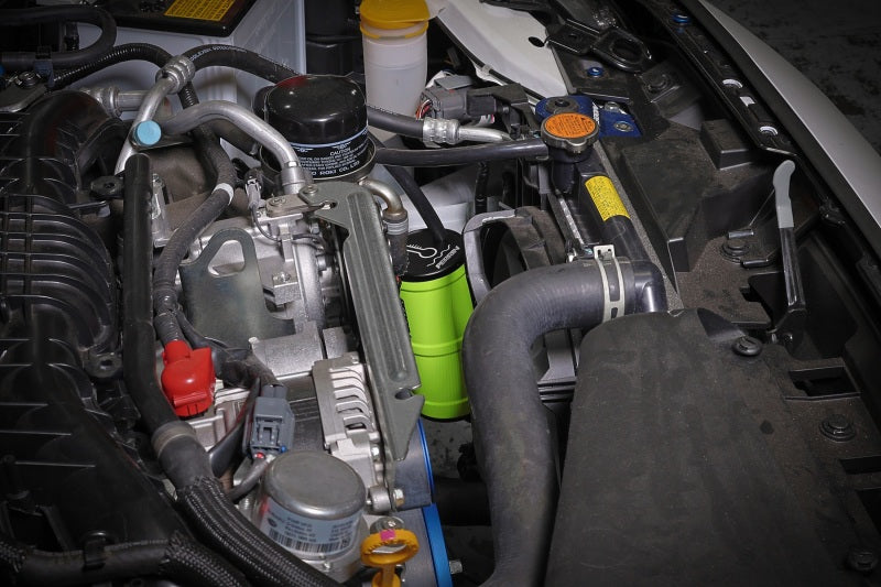 PERRIN Neon Yellow Coolant Overflow Tank Subaru WRX STI BRZ