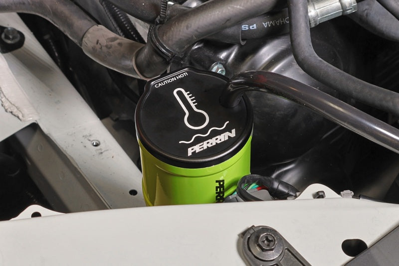 PERRIN Neon Yellow Coolant Overflow Tank Subaru WRX STI BRZ
