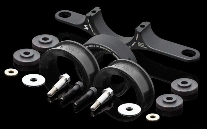 Audi B8 Q5/SQ5, Porsche 95B Macan Driveshaft Center Support Bearing Carrier Upgrade - Black Ops Auto Works