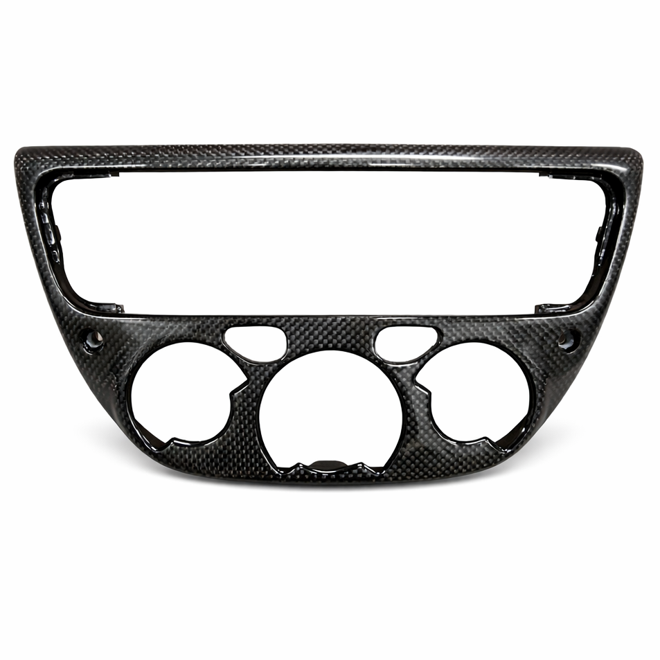 Fabspeed Carbon Fiber OEM Radio Panel Bezel Ferrari 360 Modena Spider Challenge 1999-2005