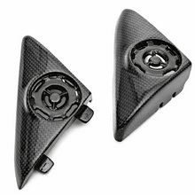 Load image into Gallery viewer, FS-CF-FER-360TC-Carbon Fiber OEM Tweeter Covers - Ferrari 360-Dash &amp; Interior Trim-Fabspeed Carbon