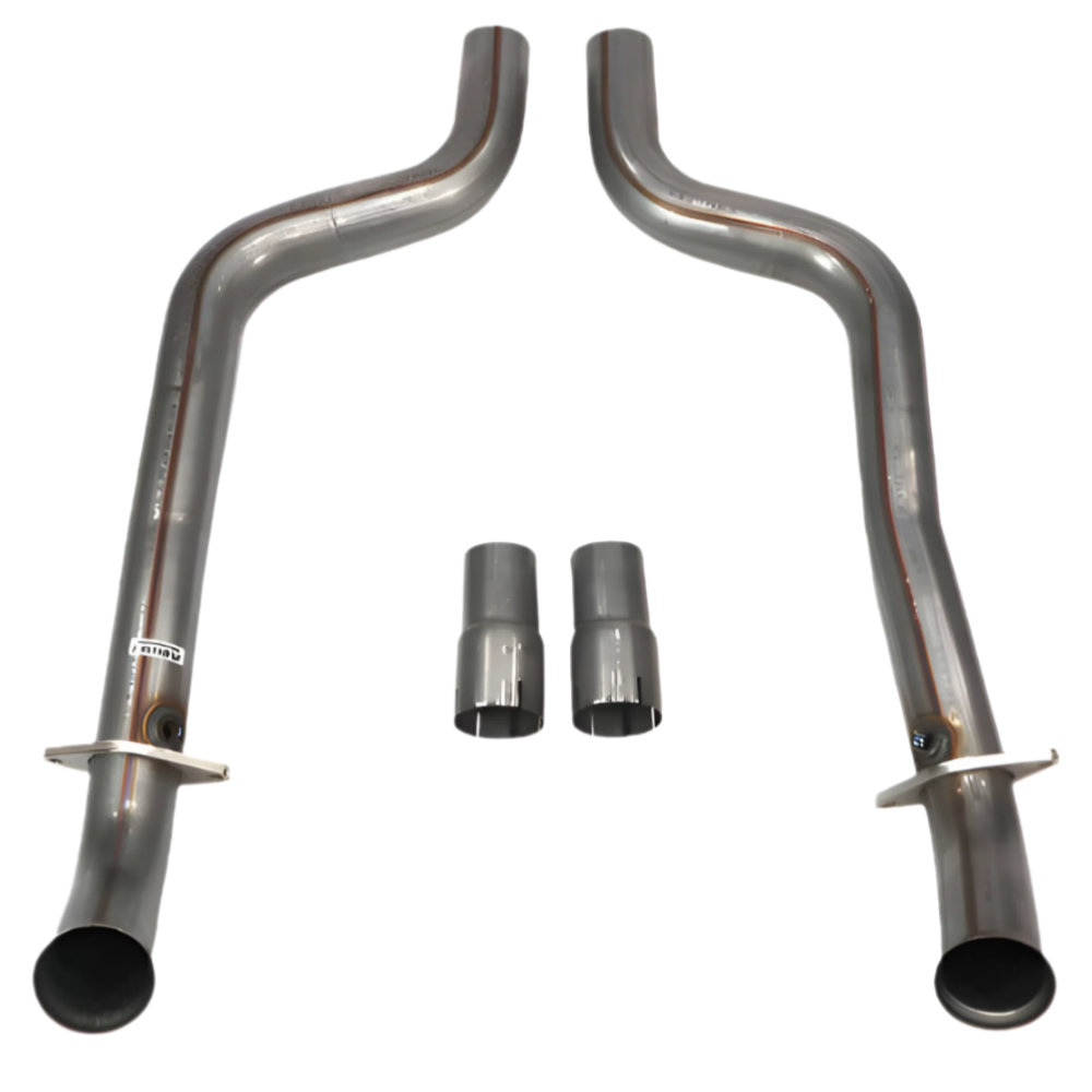 Catless Mid Pipes Dodge Challenger Charger 6.4 Hemi 2015-24