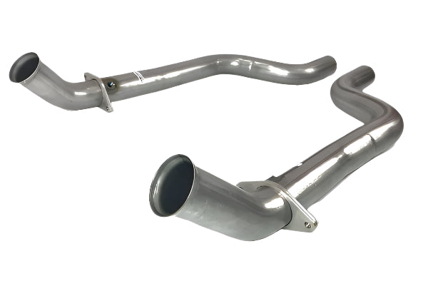 Stainless Mid Pipe System for 15-22 Dodge Challenger/Charger 6.2L/6.4L - Black Ops Auto Works