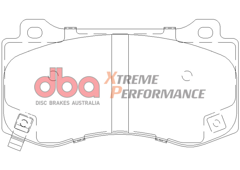DBA 06-07 Dodge Magnum SRT8 / 06-09 Challenger SRT8 XP650 Front Brake Pads - out of package