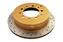 Load image into Gallery viewer, DBA 07+ Toyota Landcruiser 200 Series Rear Cross Drilled &amp; Slotted Street Series Rotor - Primary